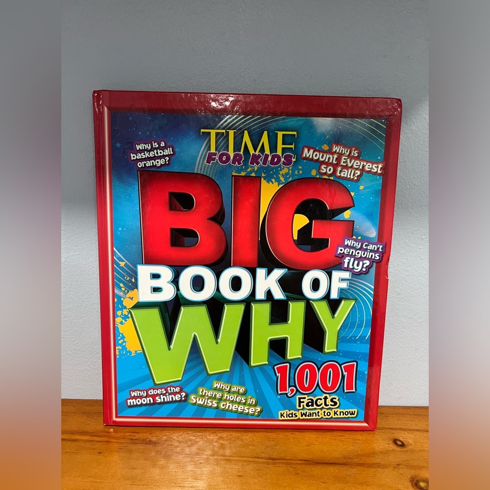 TIME FOR KIDS: Big Book of Why: 1,001 Facts Kids Want to Know Hardcover PreLoved